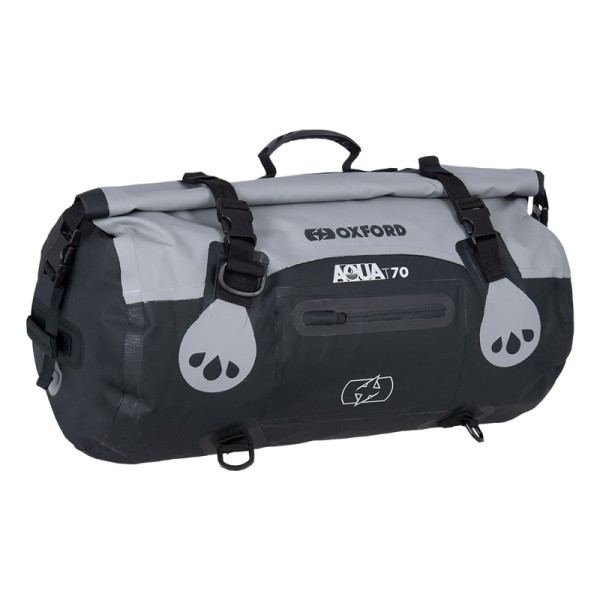 Borsa trolley Oxford Aqua T-70 grigio/nero 70L