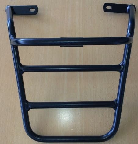 Portapacchi tubolare nero per Honda XBR 500 S (85-89) Hepco & Becker