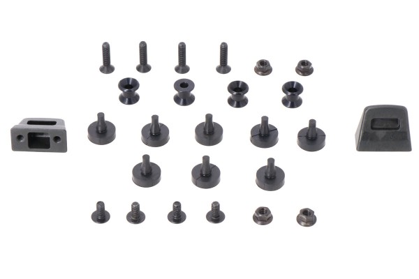 Kit adattatore SW-Motech per portapacchi laterali PRO per valigie laterali Givi MonoKey