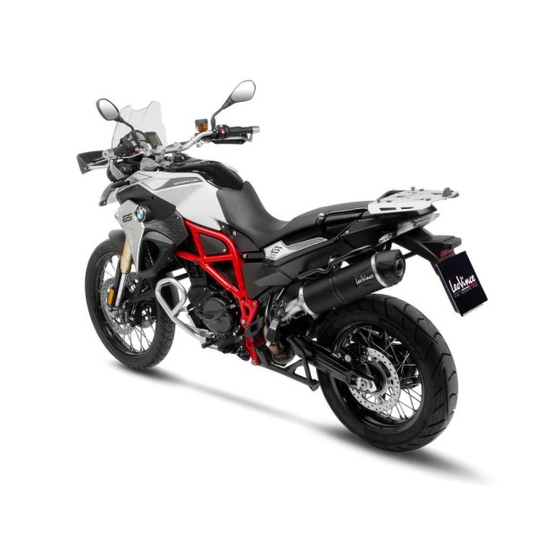Sistema di scarico LeoVince LV One Evo per BMW F 700 GS /F 800 GS, nero, slip on, certificato E
