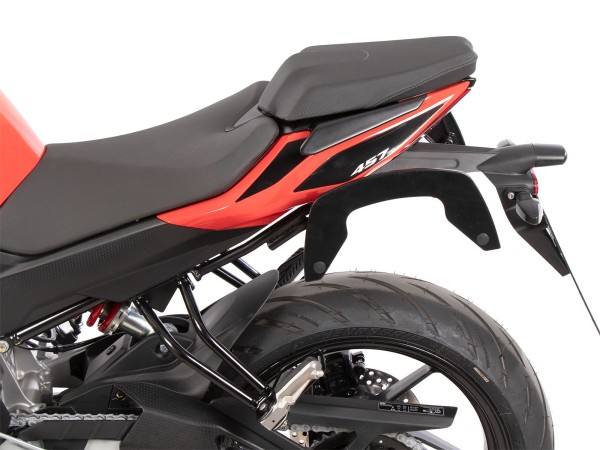 Portapacchi laterale C-Bow nero per Aprilia Tuono 457 (25- ) Hepco & Becker