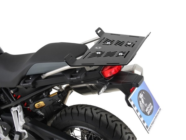 Estensione del portapacchi per la combinazione con il portapacchi originale accessorio nero per BMW F 850 GS