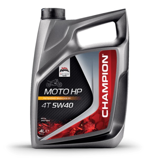CHAMPION® Moto HP 4T 5W-40 olio motore - 4 litri