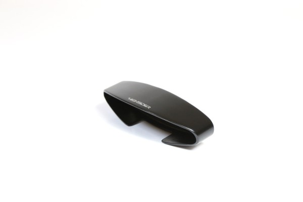HIGHSIDER pro Little Number1 Alloggiamento in metallo nero per luce posteriore a LED