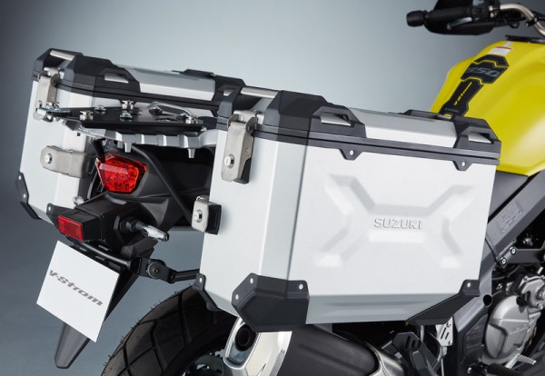 Set valigie laterali in alluminio per Suzuki V-Strom 1050