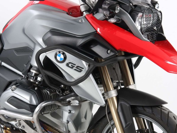 Barra di protezione serbatoio nera per BMW R 1200 GS LC (13-16) Hepco & Becker