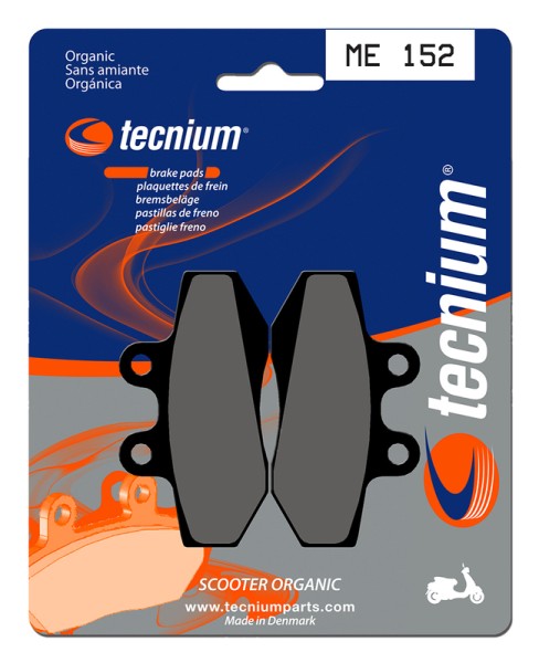 Pastiglie freno organiche Tecnium per scooter - ME152