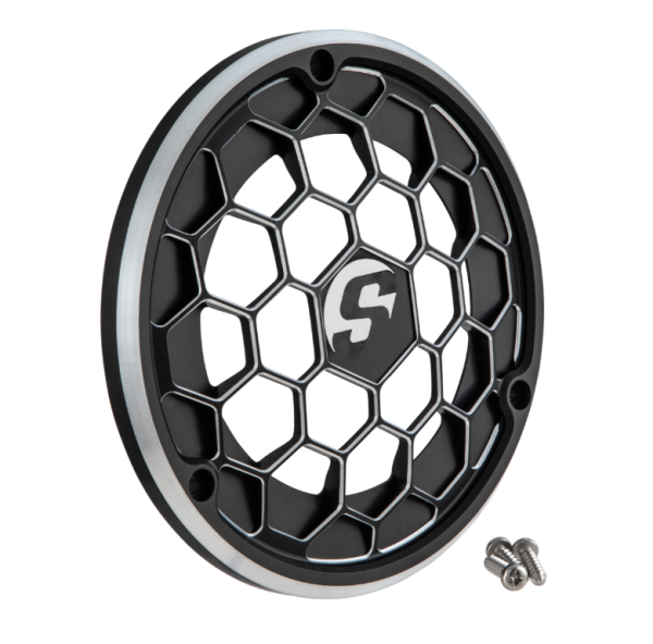 Copriventola per Vepsa LX/S/Primavera/Sprint/946, nero opaco