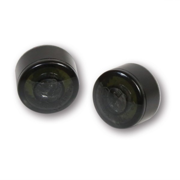 HIGHSIDER pro Apollo LED indicatore di direzione/luce di posizione nero/tonico 2in1, omologato E (coppia)