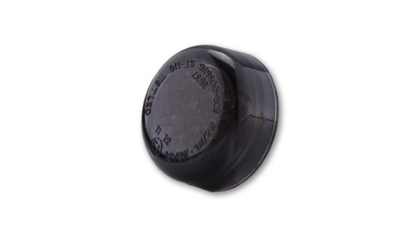 HIGHSIDER smart Micro Disc LED luce posteriore nera omologata E (1pc)