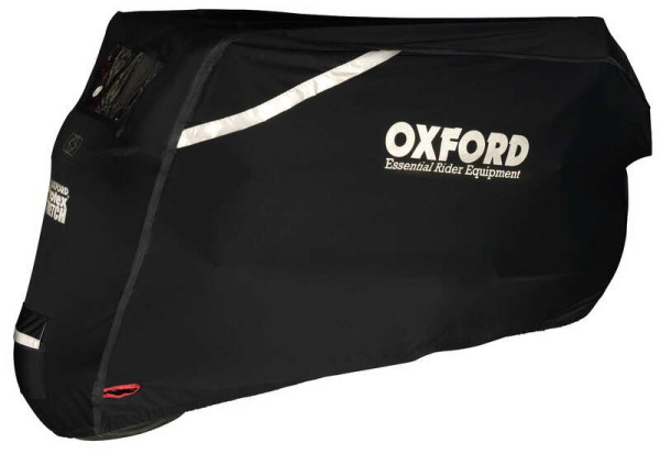 Copertura Oxford Outdoor Protex Stretch Nero - Moto / Scooter - L