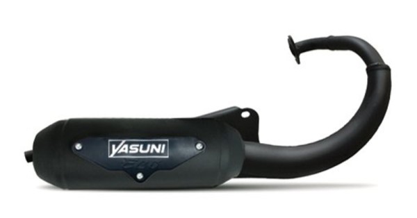 Scarico completo Yasuni Eco - Acciaio inox nero