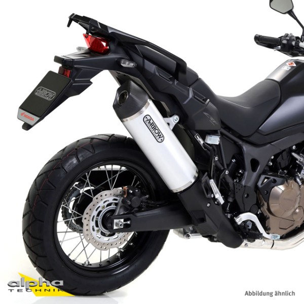 ARROW Auspuff MAXI RACE TECH für Honda CRF1000L Africa Twin 2016- aus Aluminium