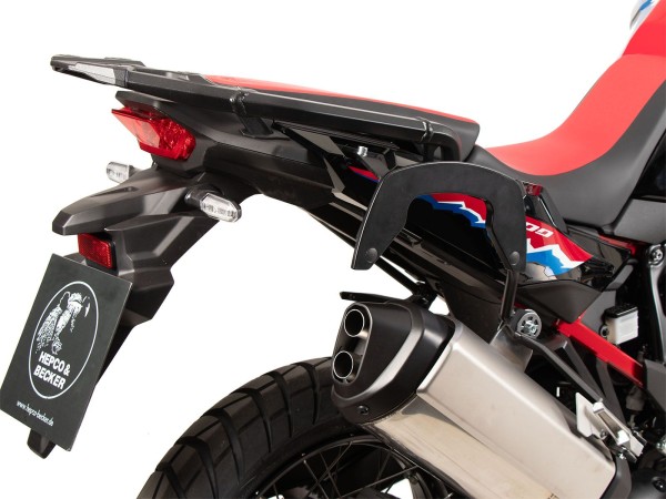 Portapacchi laterale C-Bow nero per Honda CRF 1100 Africa Twin Adventure Sports (24-) Hepco & Becker