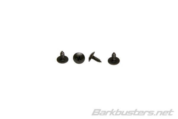 Set di viti di ricambio Barkbusters per il fissaggio dei parafanghi in plastica alla parte posteriore della bicicletta