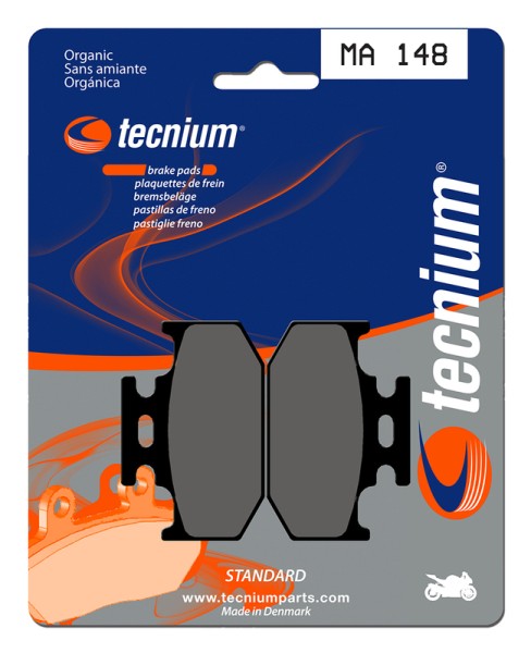 Pastiglie freno organiche Tecnium Street - MA148