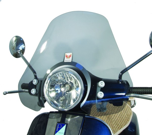 Parabrezza medio-alto leggermente oscurato per Vespa LX - Isotta