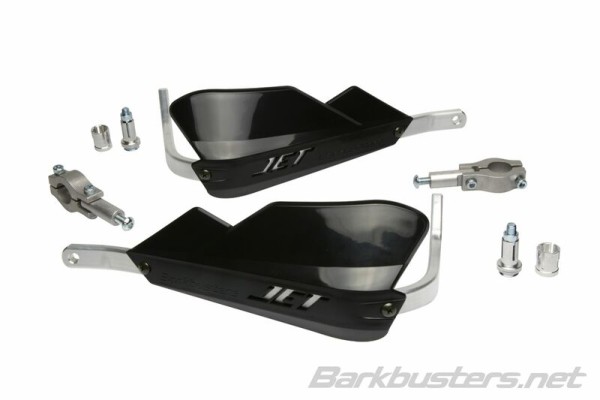 Barkbusters Jet paramano a due punti di attacco dritto Ø22mm nero