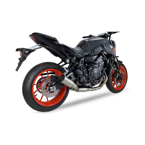 IXIL RB sistema completo per Yamaha Tracer 700, acciaio inox, omologazione E, Euro5