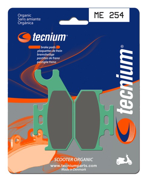Pastiglie freno organiche per scooter Tecnium - ME254