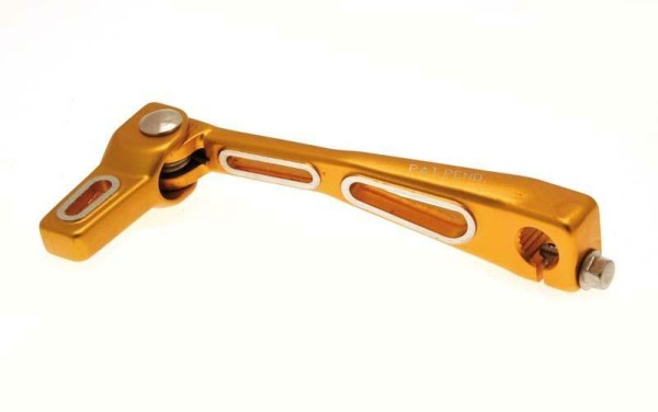 V PARTS leva del cambio Derbi Lighty anodizzata oro