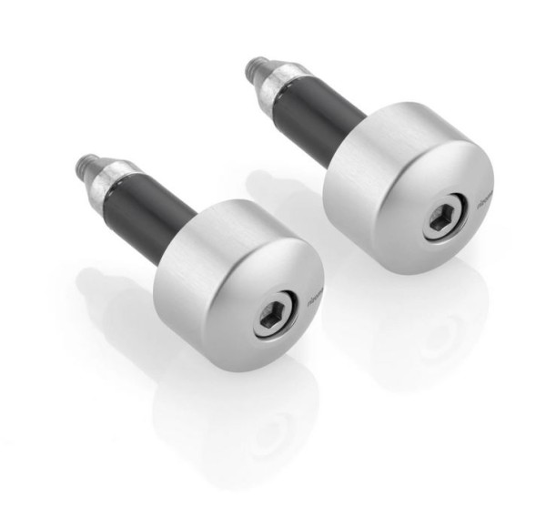 Pesi manubrio RIZOMA destra e sinistra per Vespa, anodizzati argento