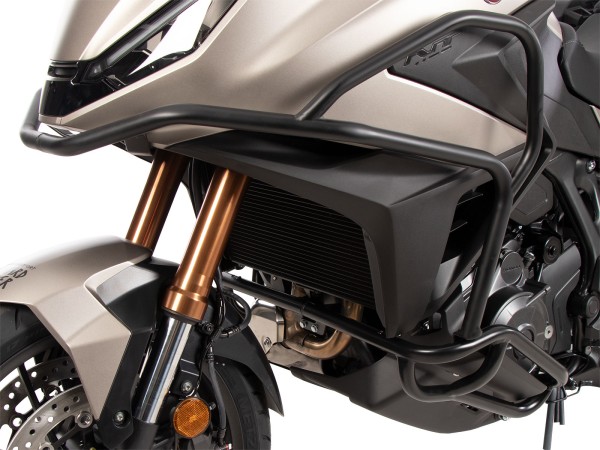 Barra di protezione serbatoio nera per Honda NT 1100 / DCT / ES (25-) Hepco & Becker