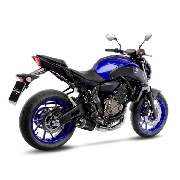LeoVince sistema completo LV One Evo per Yamaha MT-07 /Tracer 700 /XSR 700, carbonio, omologazione E