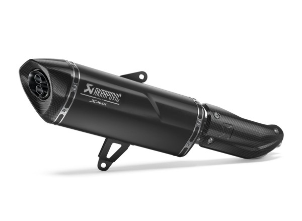 Scarico Akrapovic Slip-On nero per Yamaha X-Max 300 2025-