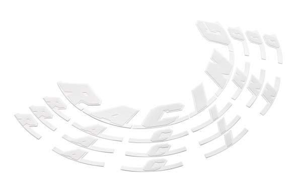 Kit di adesivi per cerchi KTM bianchi