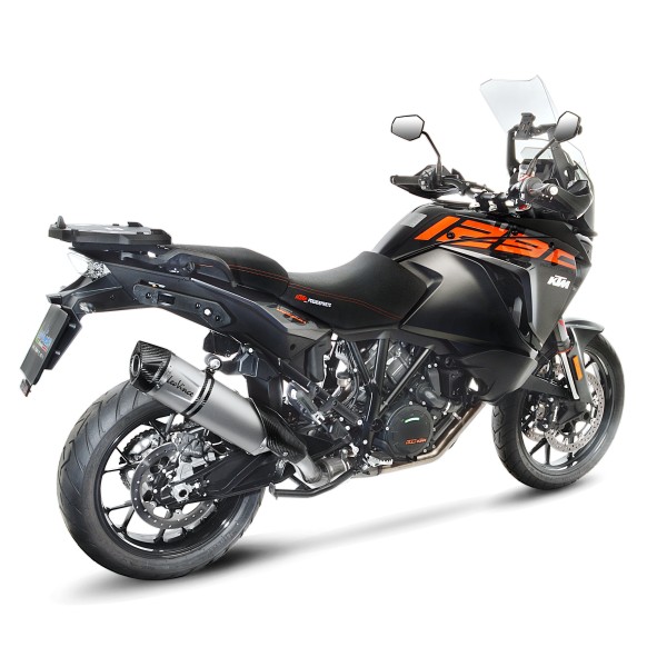 Sistema di scarico LeoVince SBK LV One Evo 2, acciaio inox per KTM