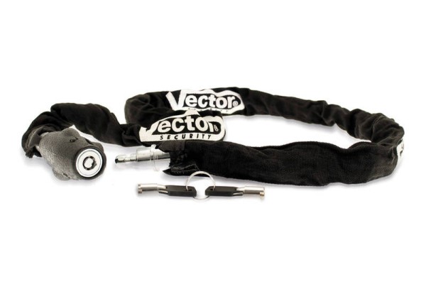Lucchetto per casco VECTOR + lucchetto a catena, 1,20m