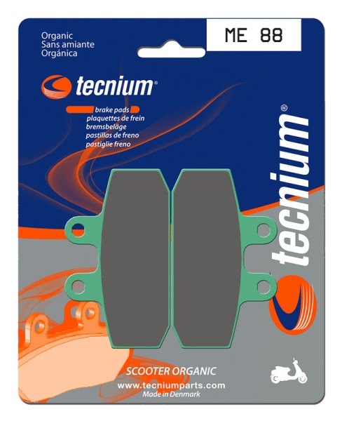 Pastiglie freno organiche per scooter Tecnium - ME88