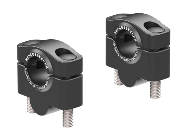 Riser manubrio H=25 mm per Aprilia RSV Mille/Tuono (02-05) Hepco & Becker