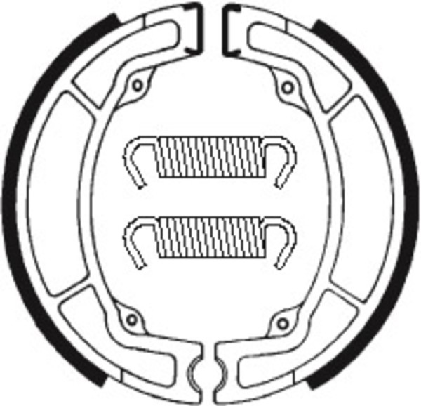 Ganasce freno organiche Tecnium Off-Road - BA033