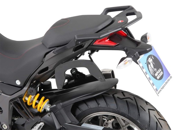 Portapacchi laterale C-Bow nero per Ducati Multistrada 950 /S (17-21) Hepco & Becker