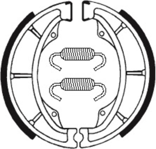 Pastiglie freno organiche Tecnium per Scooter/Street/Off-Road/ATV - BA014