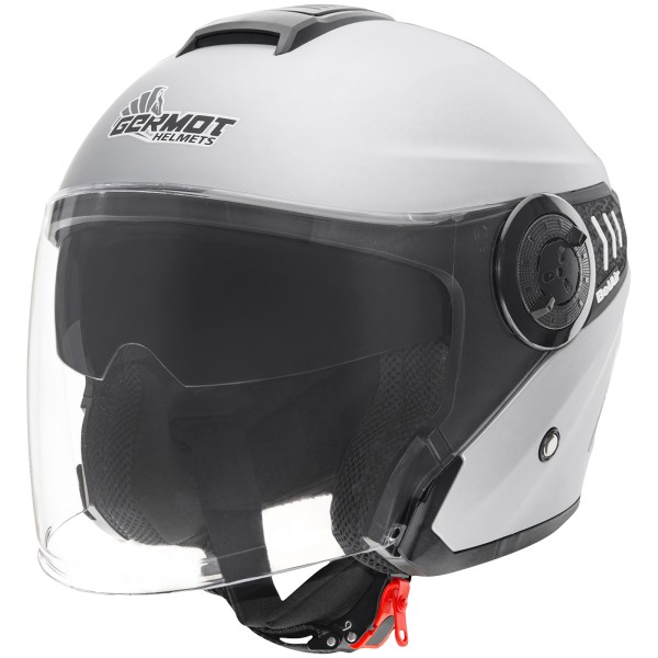 Casco Germot GM 660, argento opaco
