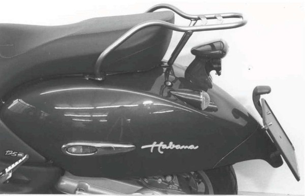 Portapacchi tubolare cromato per Aprilia Habana / Mojito (99-05) Hepco & Becker
