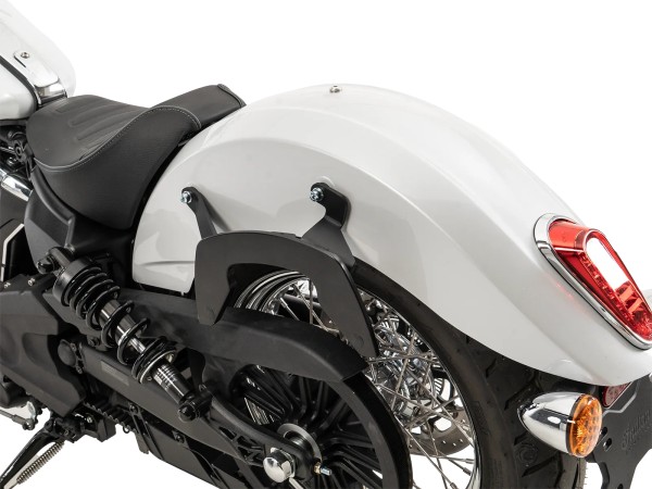 C-Bow portapacchi laterale nero per Indian Scout Classic 1250 (25-) Hepco & Becker