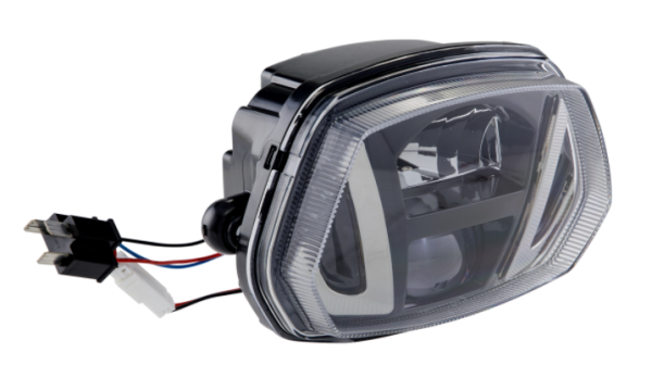 Faro anteriore LED "Black Edition" per Vespa Sprint 50-150ccm 2T/​4T ('13-'18)