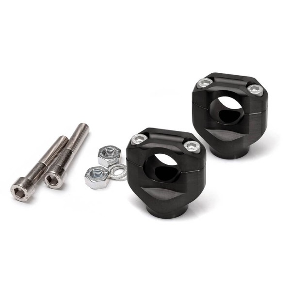 LSL Klemmbock-Kit 28,6 mm für Kawasaki Z900, 2017-, schwarz