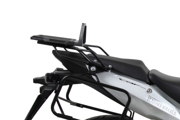 Portavaligie Alurack nero per Honda CBF 1000 F (10-16) Hepco & Becker
