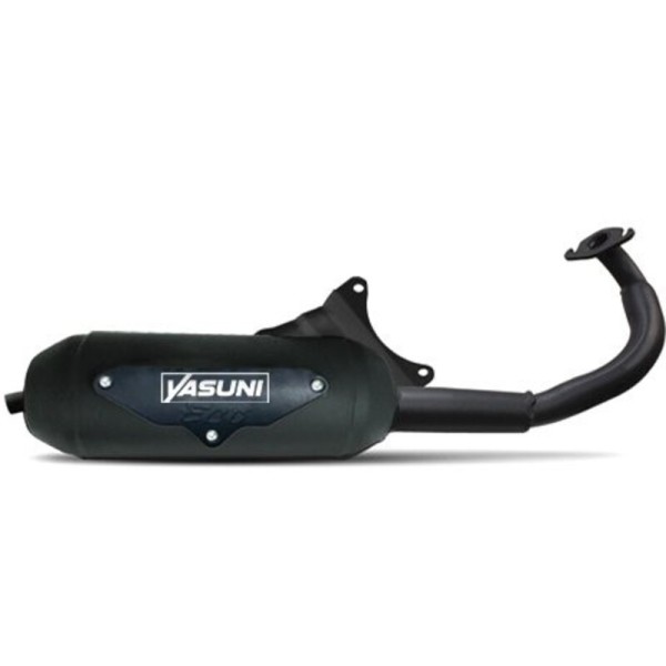 Scarico completo Yasuni Eco - Acciaio inox nero