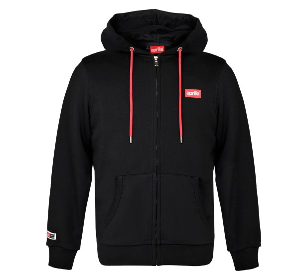 Felpa Aprilia Unisex nero