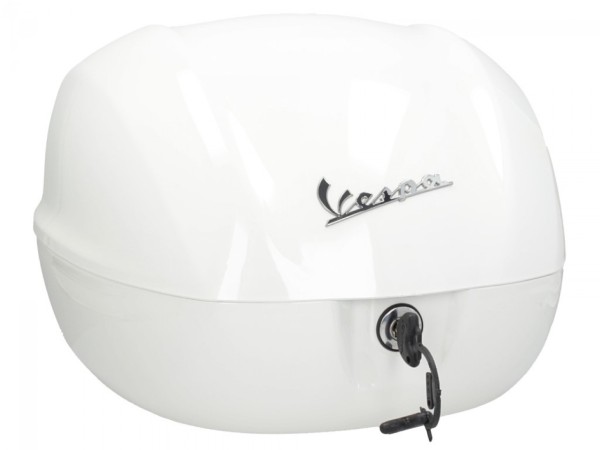 Baule Vespa da 32 litri bianco lucido 544 senza schienale