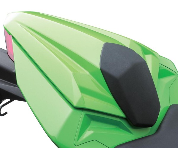 Coprisella passeggero 35K Candy Flat Blazed Green Z300 2016 Originale Kawasaki