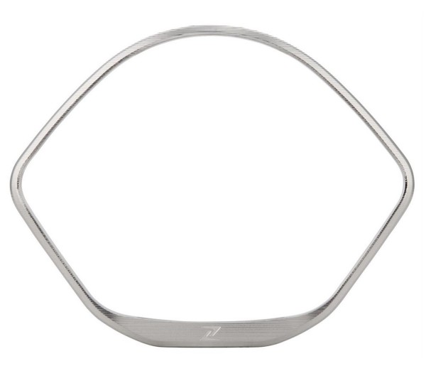 Anello decorativo tachimetro per Vespa GTS/​GTS Super/​GT/​GT L 125-300ccm (-'13), argento