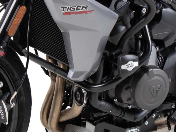 Protezione del motore incl. protezione per Triumph Tiger Sport 660 (22-) Hepco & Becker