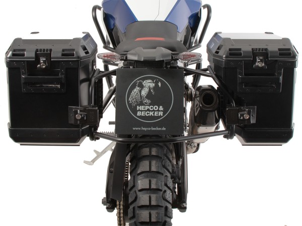 Set di valigie laterali nere per BMW F 900 GS (24-) Hepco & Becker
